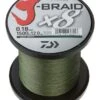 Daiwa J-Braid X8 1500m Dark Green -Fanggerätelager 200200r 1