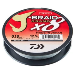 Daiwa J-braid Grand X8 Grey 135m