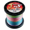 Daiwa J-braid Grand X8 Multi Color 1500m -Fanggerätelager 210688r 1