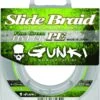 GUNKI Slide Braid 125 Fluo Green -Fanggerätelager 29 37937r 1