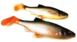 Savage Gear 3D LB River Roach Paddletail (2-Pack) -Fanggerätelager 57456r 2