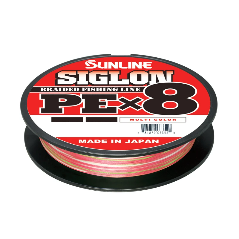 Sunline Siglon PE X8 Braid, Multi Color 300m 3 Sunline Siglon PE X8 Braid, Multi Color 300m