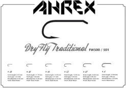 Ahrex FW501 - Dry Fly Traditional Barbless