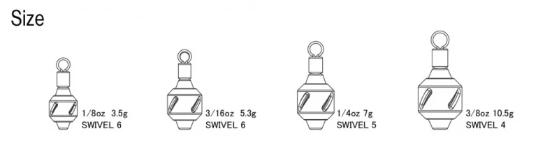 Bumble Bee Down Shot Free Sinker 5 Bumble Bee Down Shot Free Sinker – Bild 3