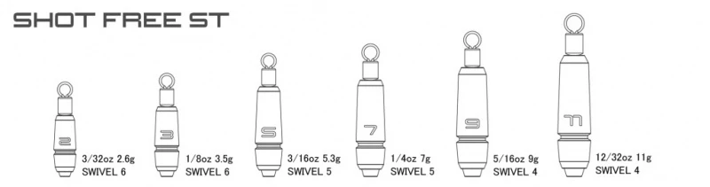 Bumble Bee Down Shot Free Sinker ST 5 Bumble Bee Down Shot Free Sinker ST – Bild 3