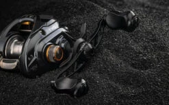 Gomexus 100mm Aluminium Handle With 22mm CNC Knob -Fanggerätelager BS100S22BKBK1r 3