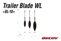 Decoy BL-10S Trailer Blade WL Silver -Fanggerätelager DBL10S2r 4