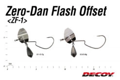Decoy ZF-1S ZERO-DAN Flash Offset -Fanggerätelager DZF1S107r 5