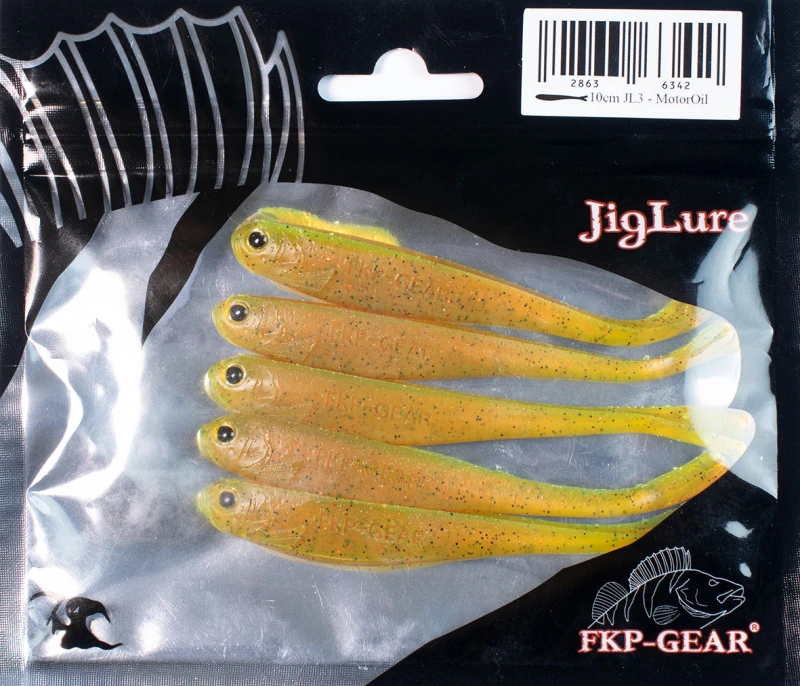 FKP Gear JigLure JL3 Twin Tail Dropshot 10cm (5-pack) 4 FKP Gear JigLure JL3 Twin Tail Dropshot 10cm (5-pack) – Bild 2