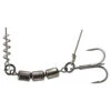 Molix Soft Bait Stinger - Single Treble Hook #4 (2pcs) -Fanggerätelager MSBS S4 1